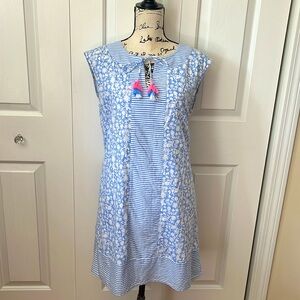 Vineyard Vines woman’s Floral tassel detail dress sz Medium